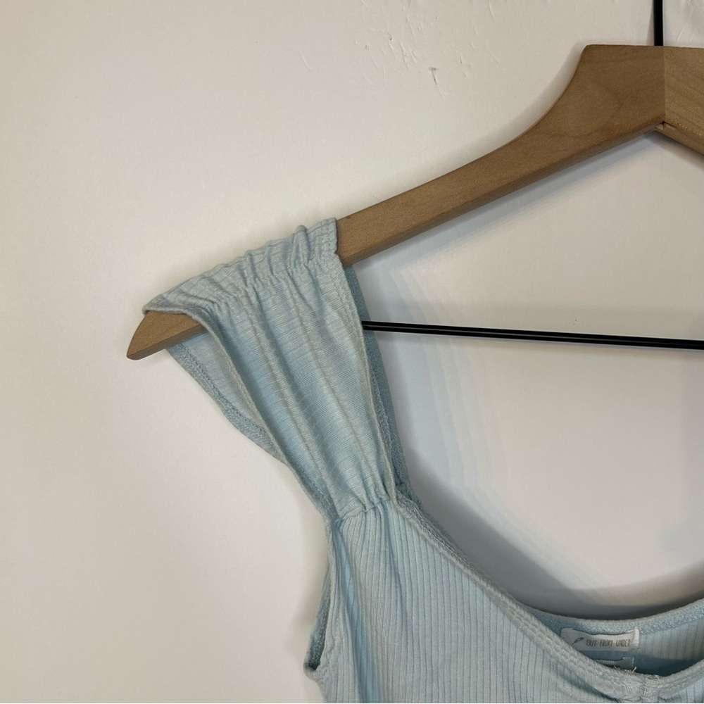 Out From Under from Urban Outfitters Beatrice Cinched Cutout Bodysuit, Size M - Picture 5 of 10